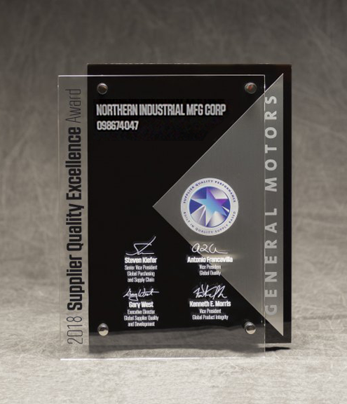 GM Supplier Award 2018