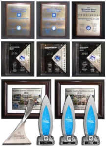gm supplier awards 2012-2024
