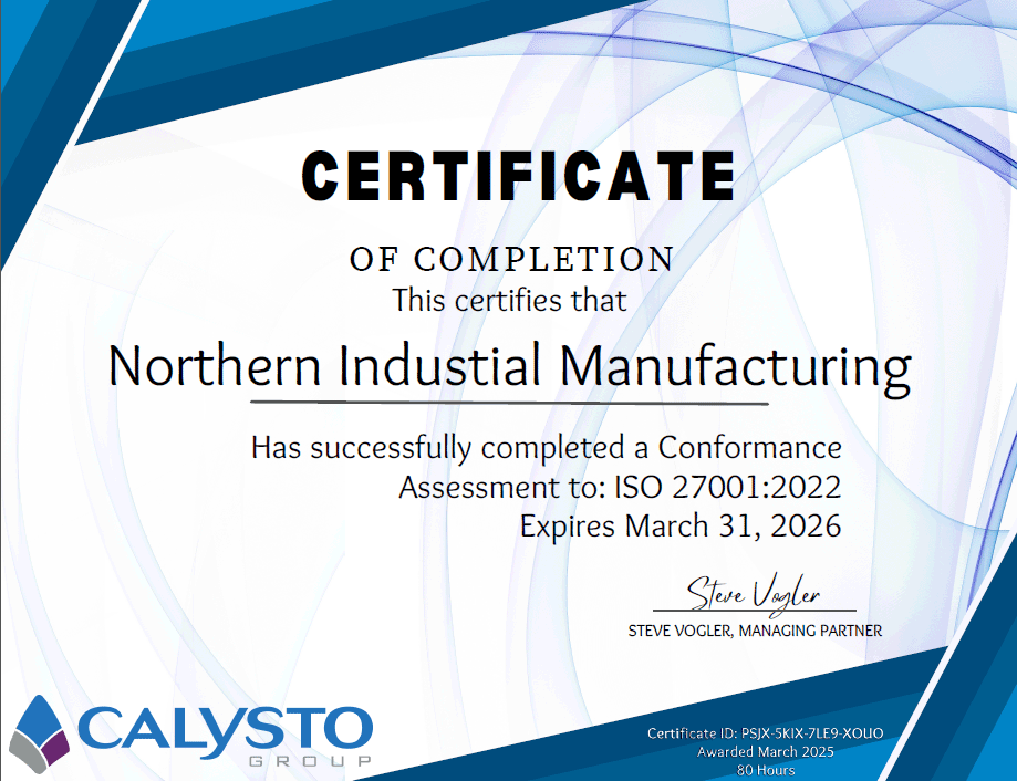 iso 27001 cyber security certification