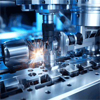 steel part laser cutting