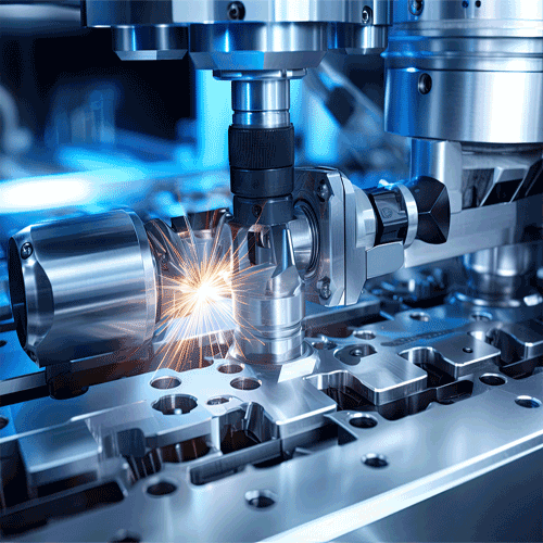 steel part laser cutting