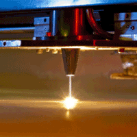 laser cutting aluminum parts