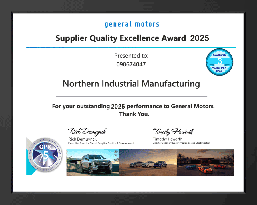 GM supplier award 2025