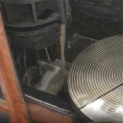 flat steel part grinding
